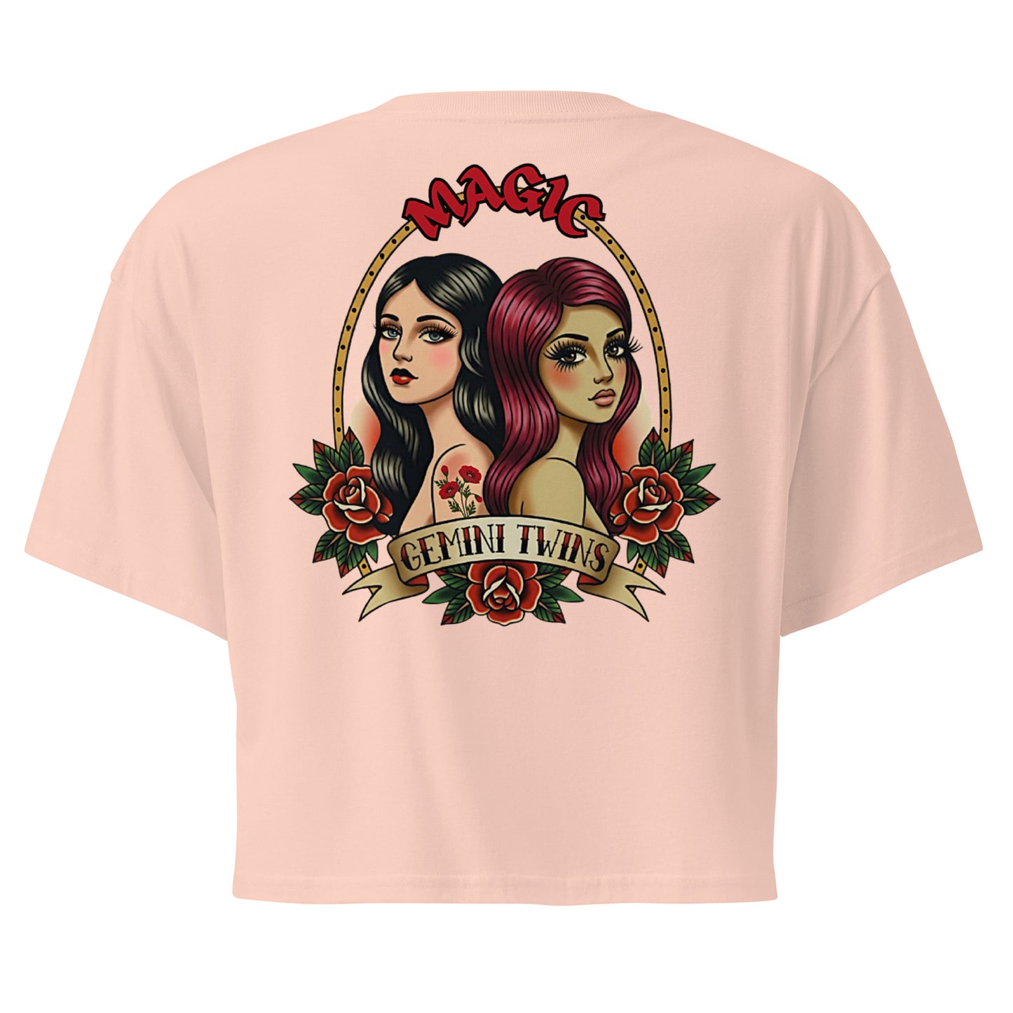 Gemini Twins Crop Top