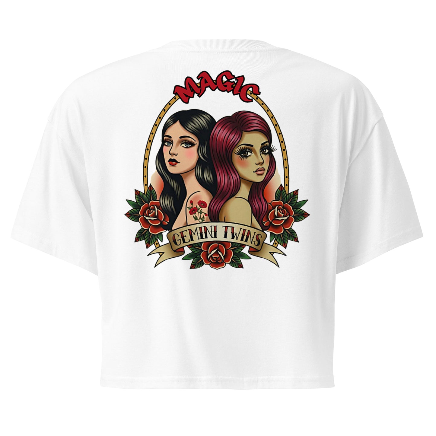 Gemini Twins Crop Top